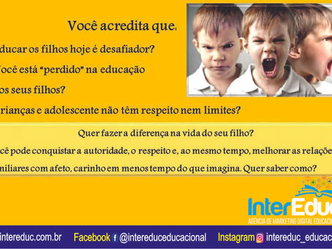 O desafio de educar filhos hoje em dia