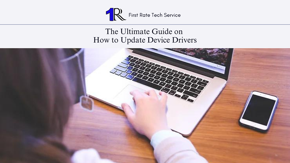 How to update device drivers