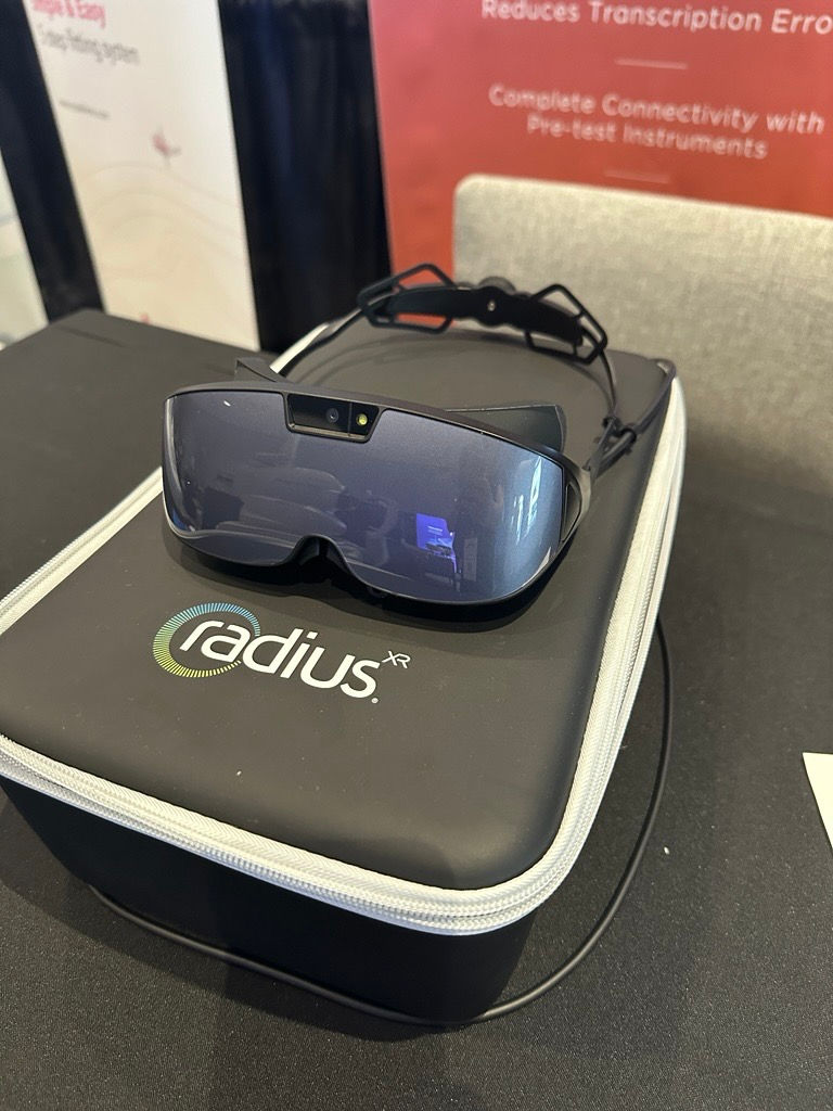 Wearable visual field