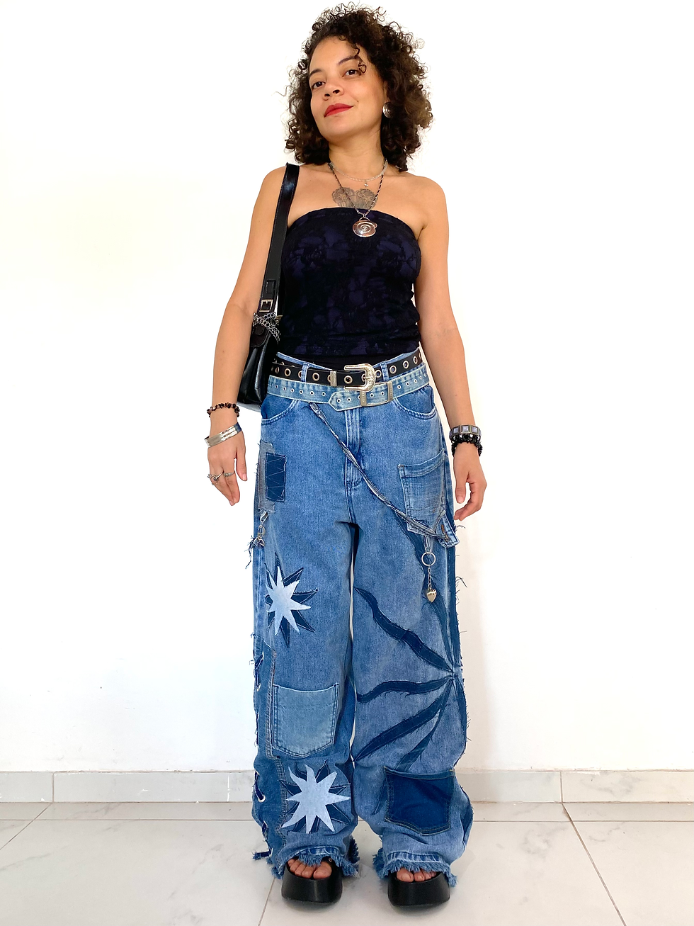 Miniatura: Calça patwork magic