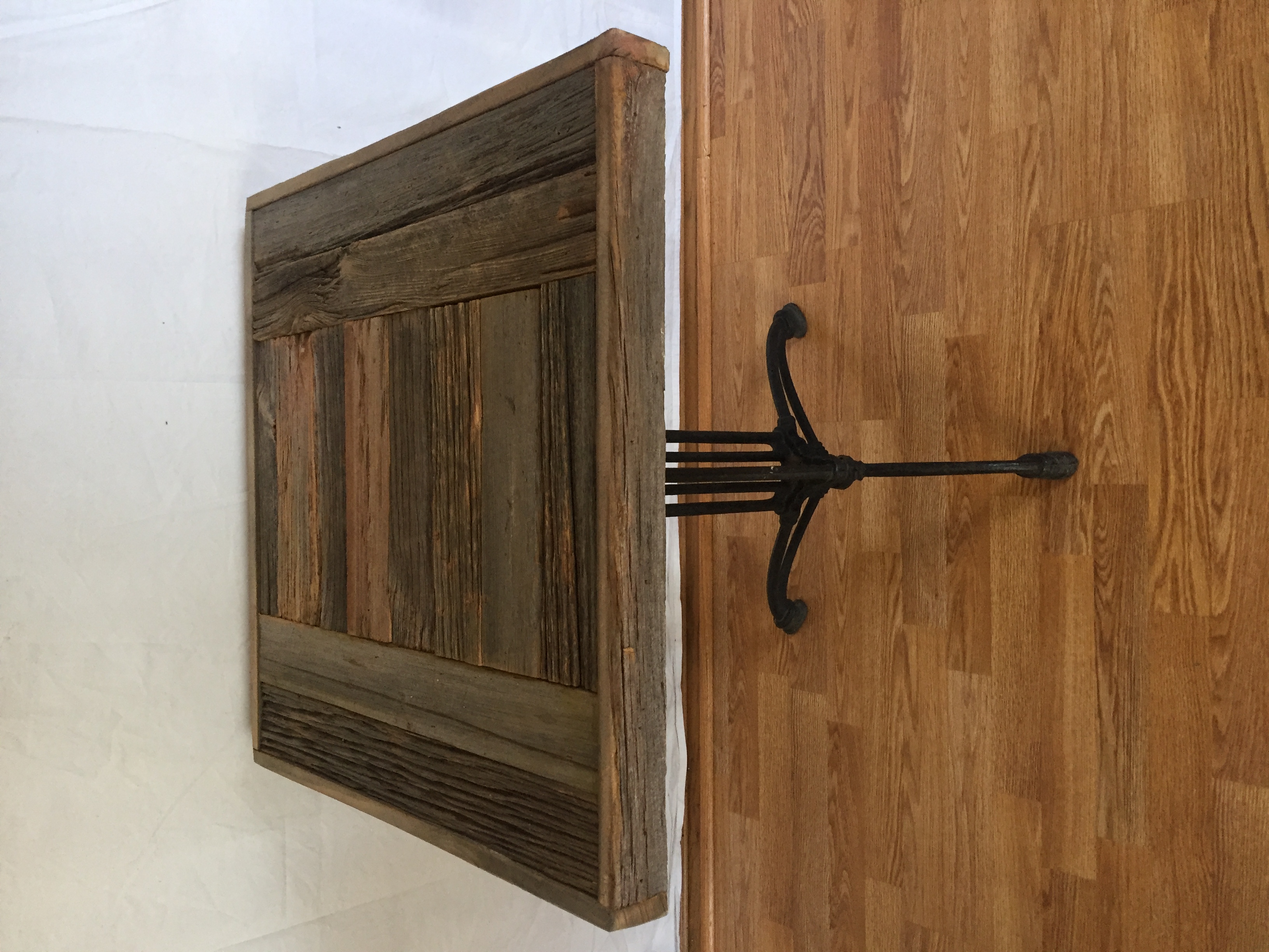 Cast Iron Pedestal Table