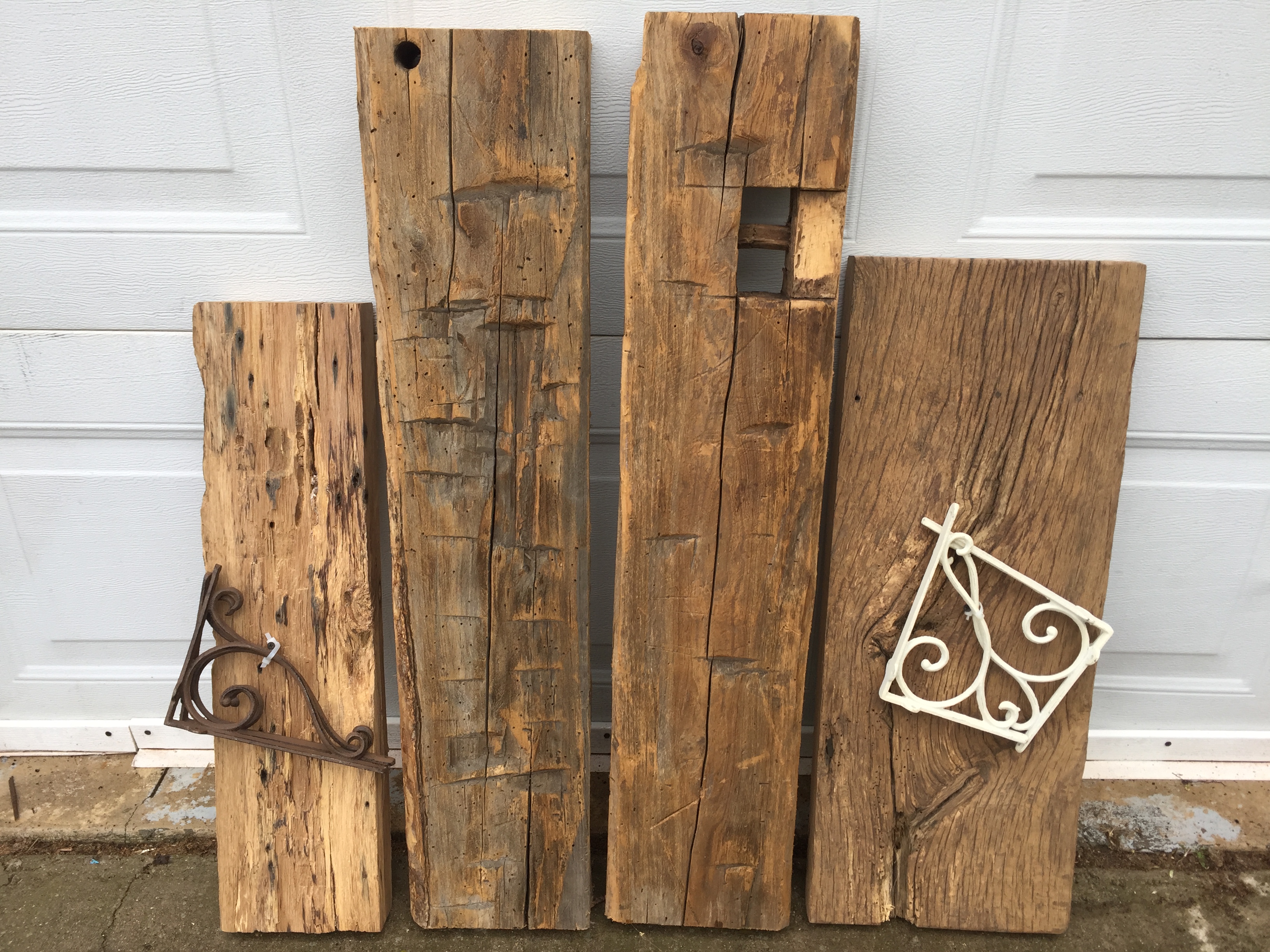 Barn Beam Shelves