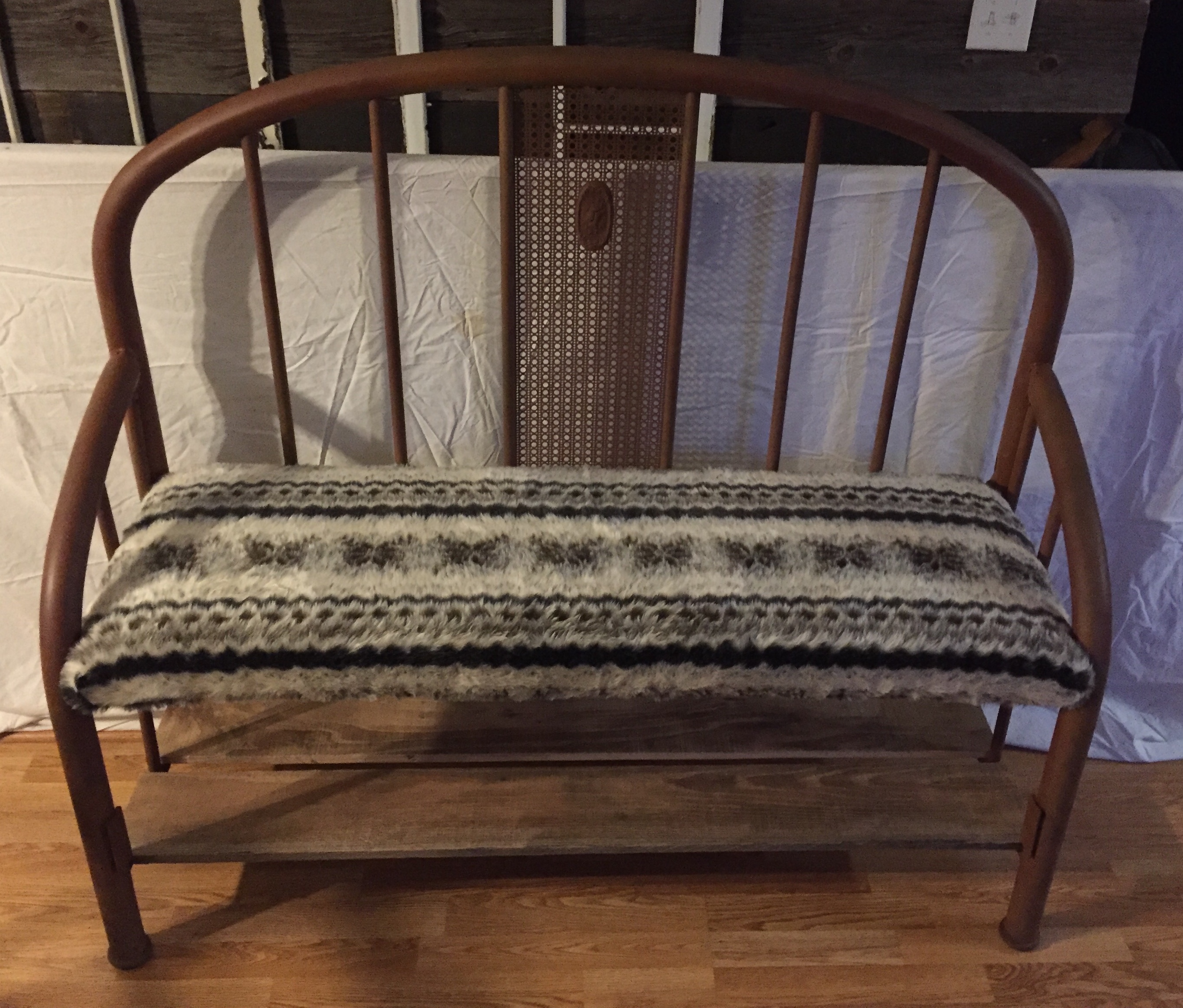 Antique Bed Frame Bench