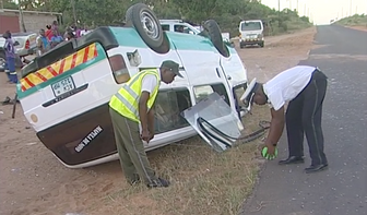 Sinistralidade Rodoviária no país
Morrem 16 pessoas na sequência de 26 acidentes de viação