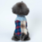 サムネイル： デニチェックシャツ（愛犬用シャツ）