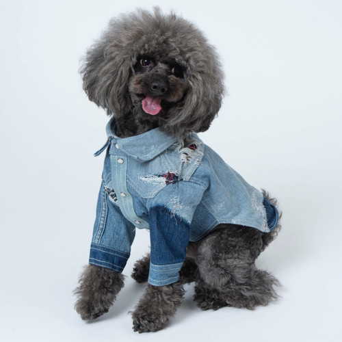 D&Rデニジャン（愛犬用Gジャン・ダメージ＆リペア） | 241co. | 有限