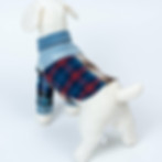 サムネイル： デニチェックシャツ（愛犬用シャツ）