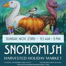 Harvested Holiday Market - Snohomish, WA
