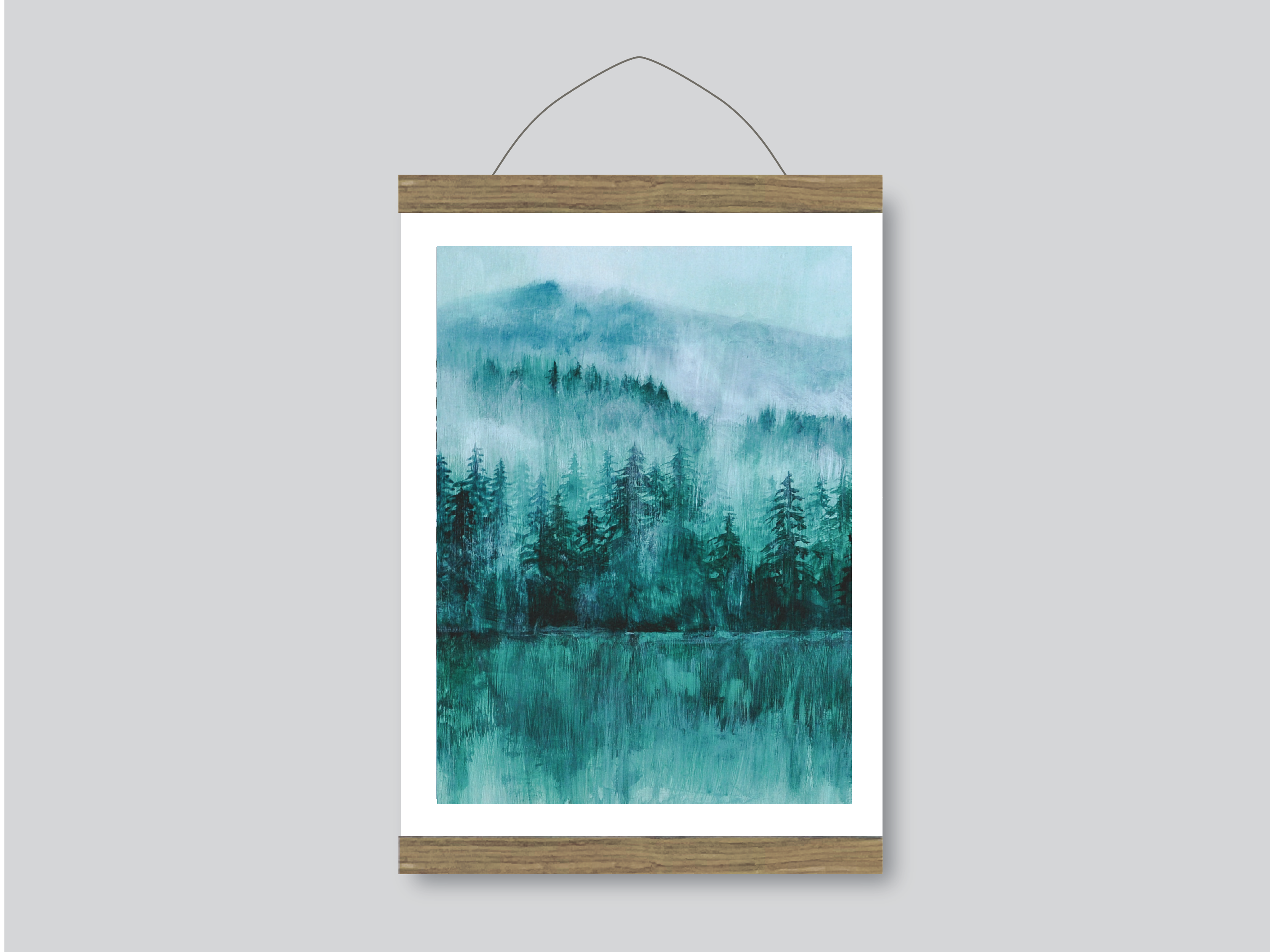 Reflection -  Hanging Print 10" x 15"