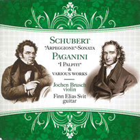 Music for violin and guitar by Schubert & Paganini - Jochen Brusch, violin og Finn Elias Svit, Guitar
