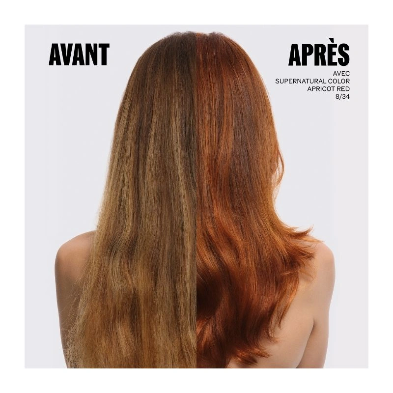 resultado coloración con barros cabello brillante natural