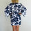 Miniature : Kimono Hibiscus Bleu