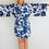 Miniature : Kimono Hibiscus Bleu