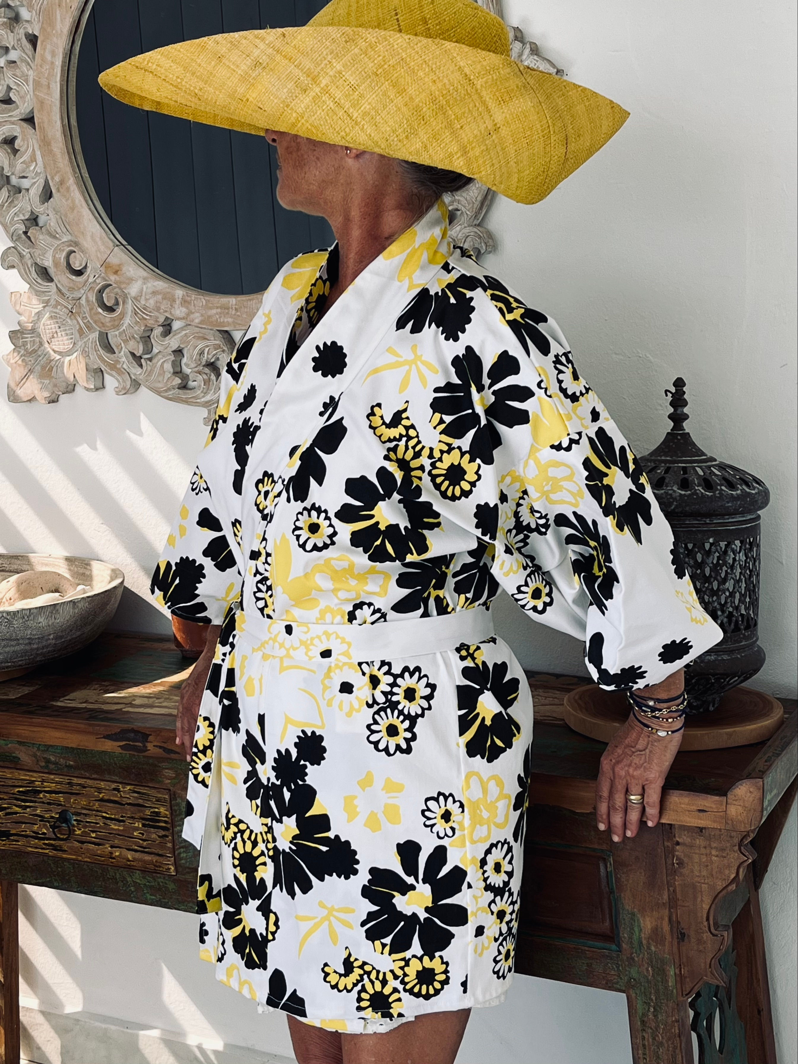 Kimono Naïf Jaune
