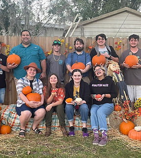 Young Adults Church Group Picking Pumpkins.JPEG