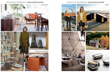 Mood board fashion and interior