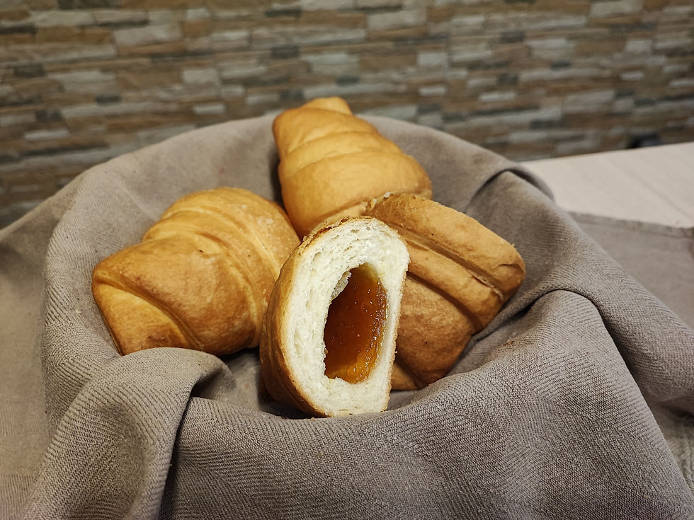 Baracklekváros croissant 100g (5 db)