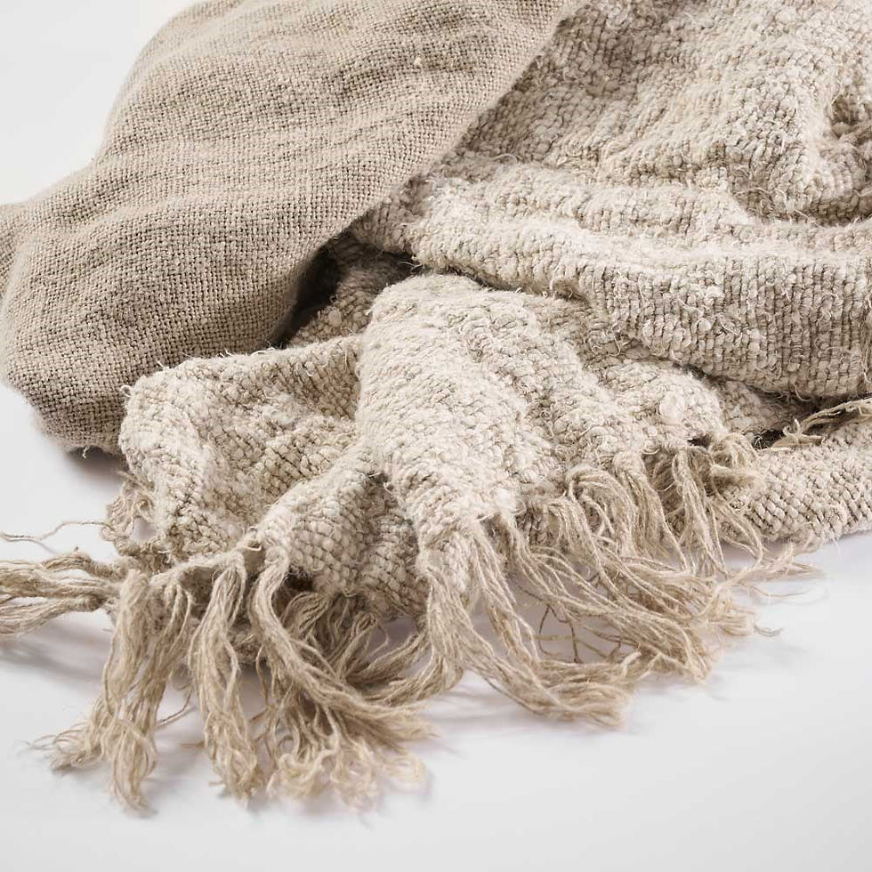 Thumbnail: Rafine Linen Throw