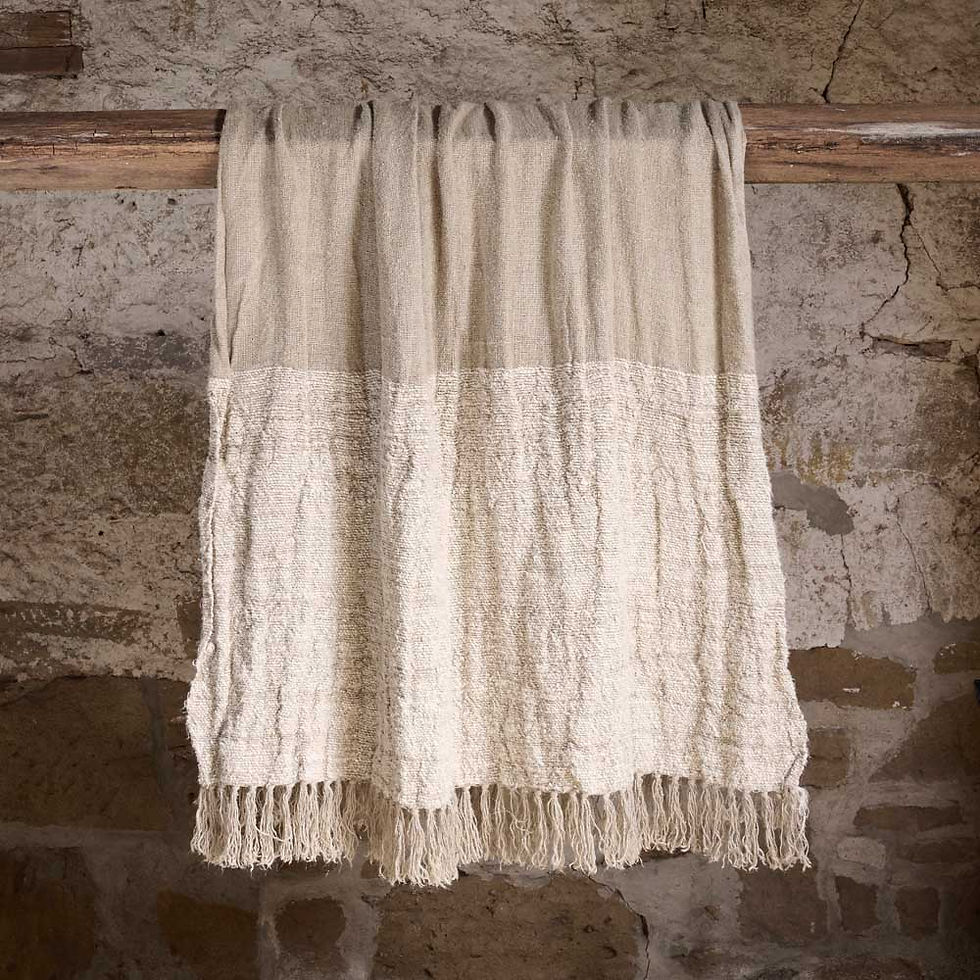 Rafine Linen Throw