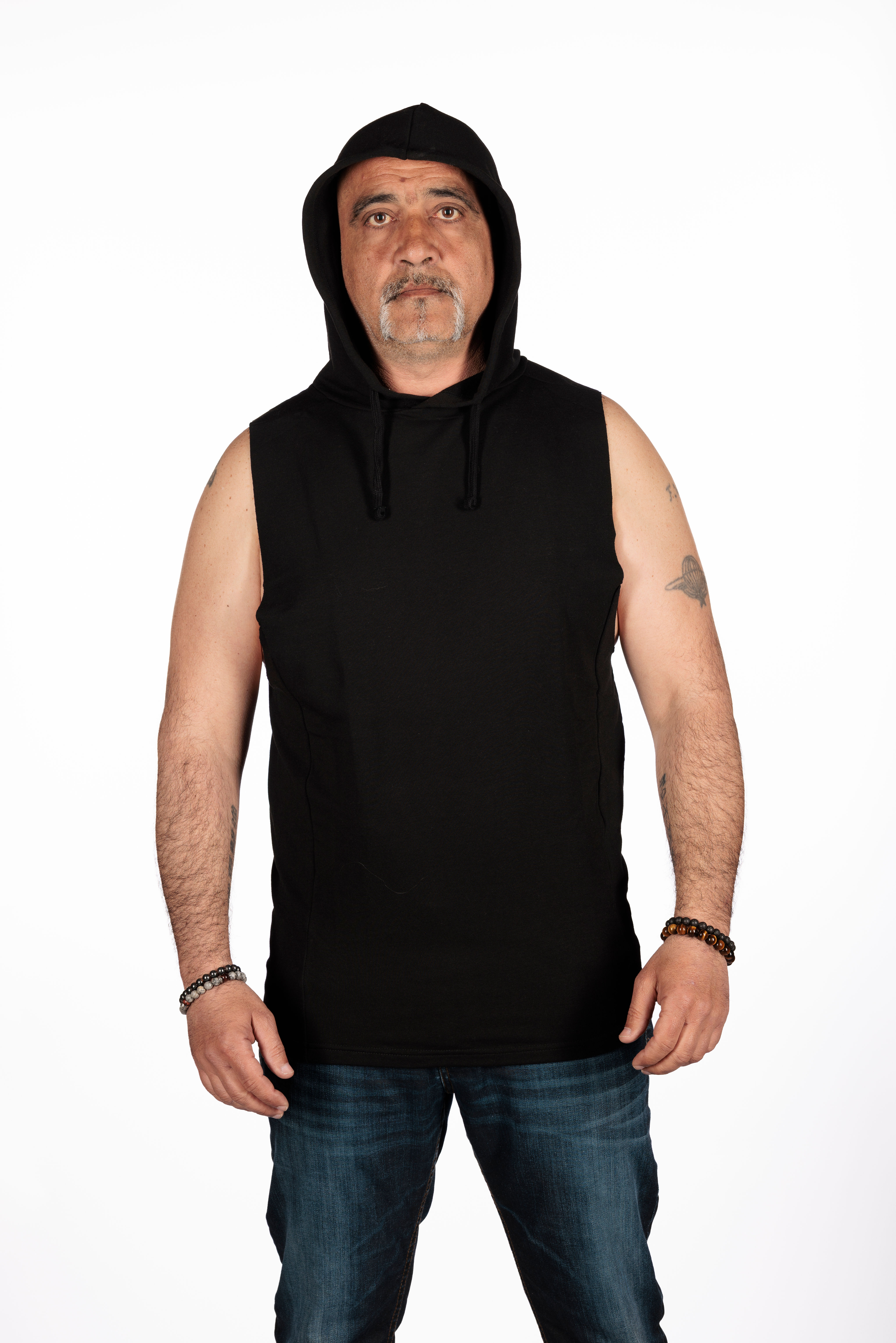 Sweat à Capuche sans Manches
