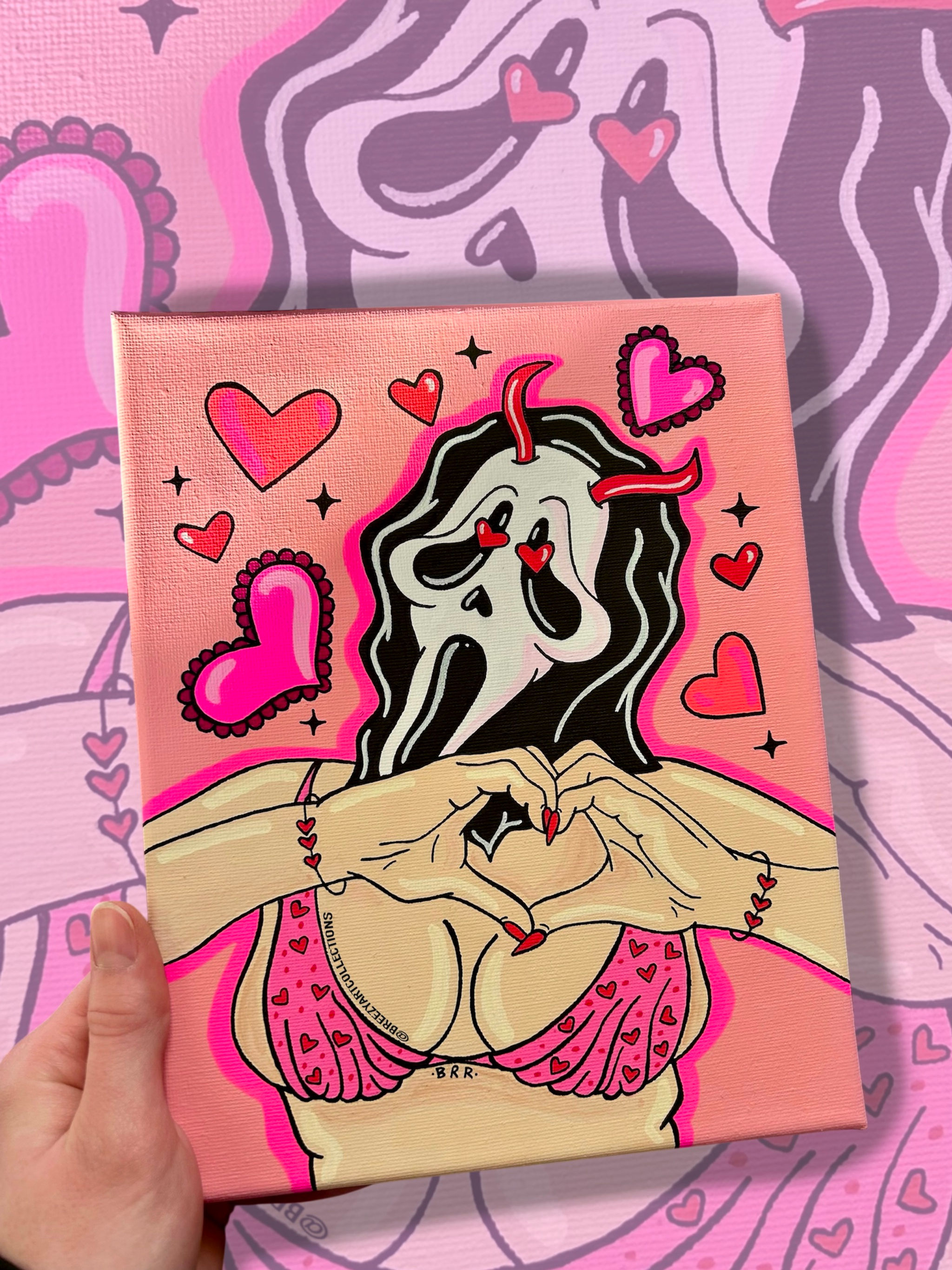 ‘SWEETHEART’ Canvas Painting