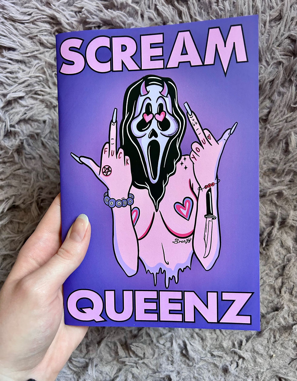 Thumbnail: ‘SCREAM QUEENZ’ Coloring Book 