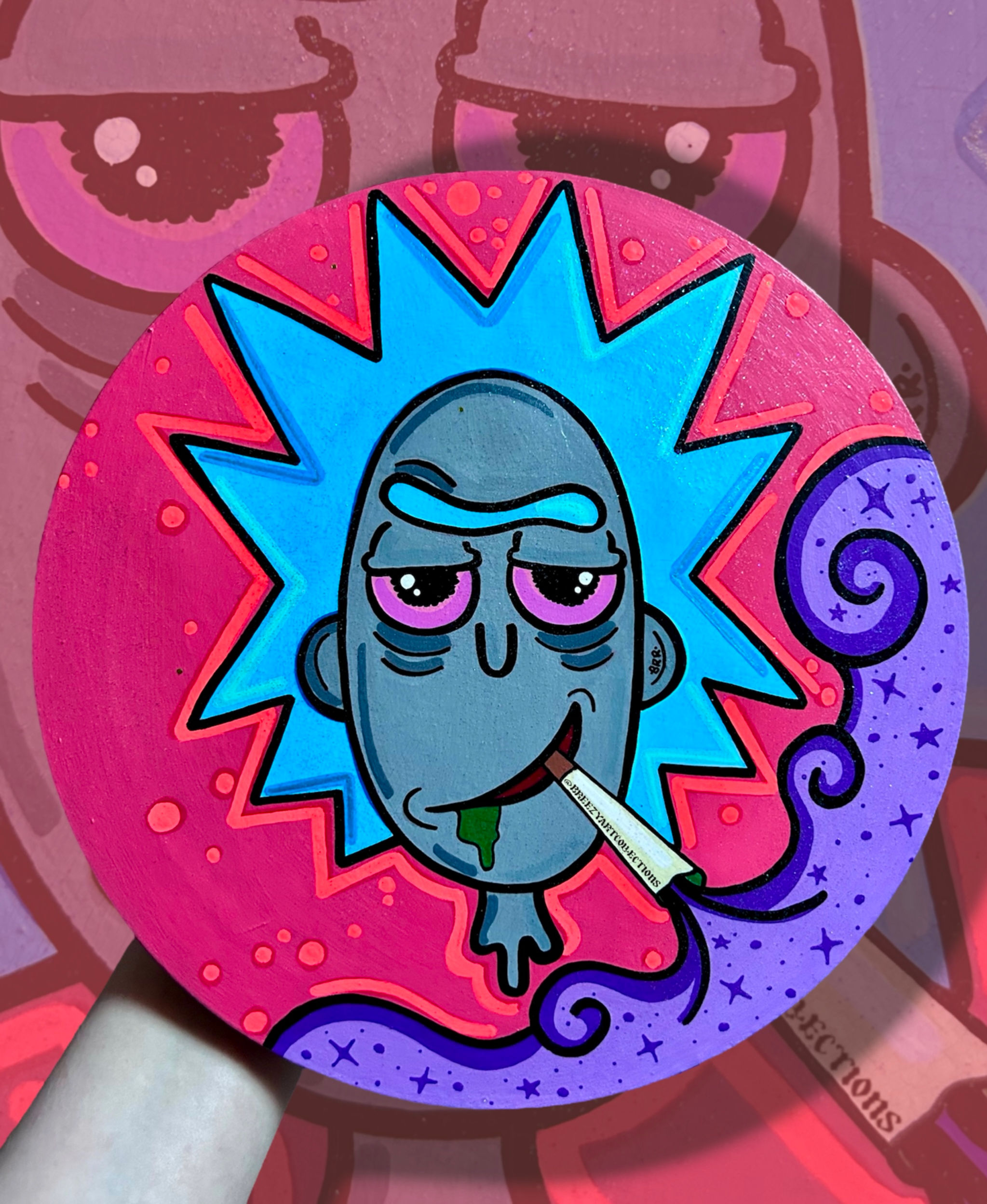 ‘Highest Man in The Universe’ Canvas Painting