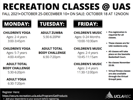 In-Person Classes are Back!