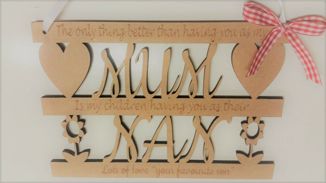 Mother's day wooden gift