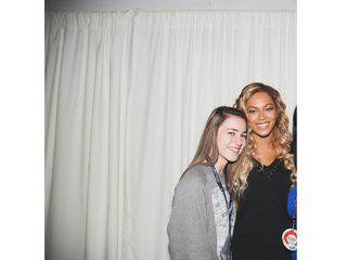 Fã fala como foi conhecer Beyoncé.