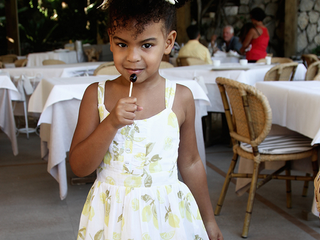 Tina fala sobre sua neta Blue Ivy Carter.