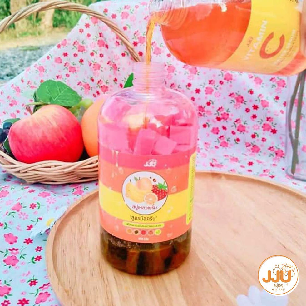 ภาพขนาดย่อ: สบู่เหลวเซรั่ม JJU สูตรมีสครับ 1แถม1