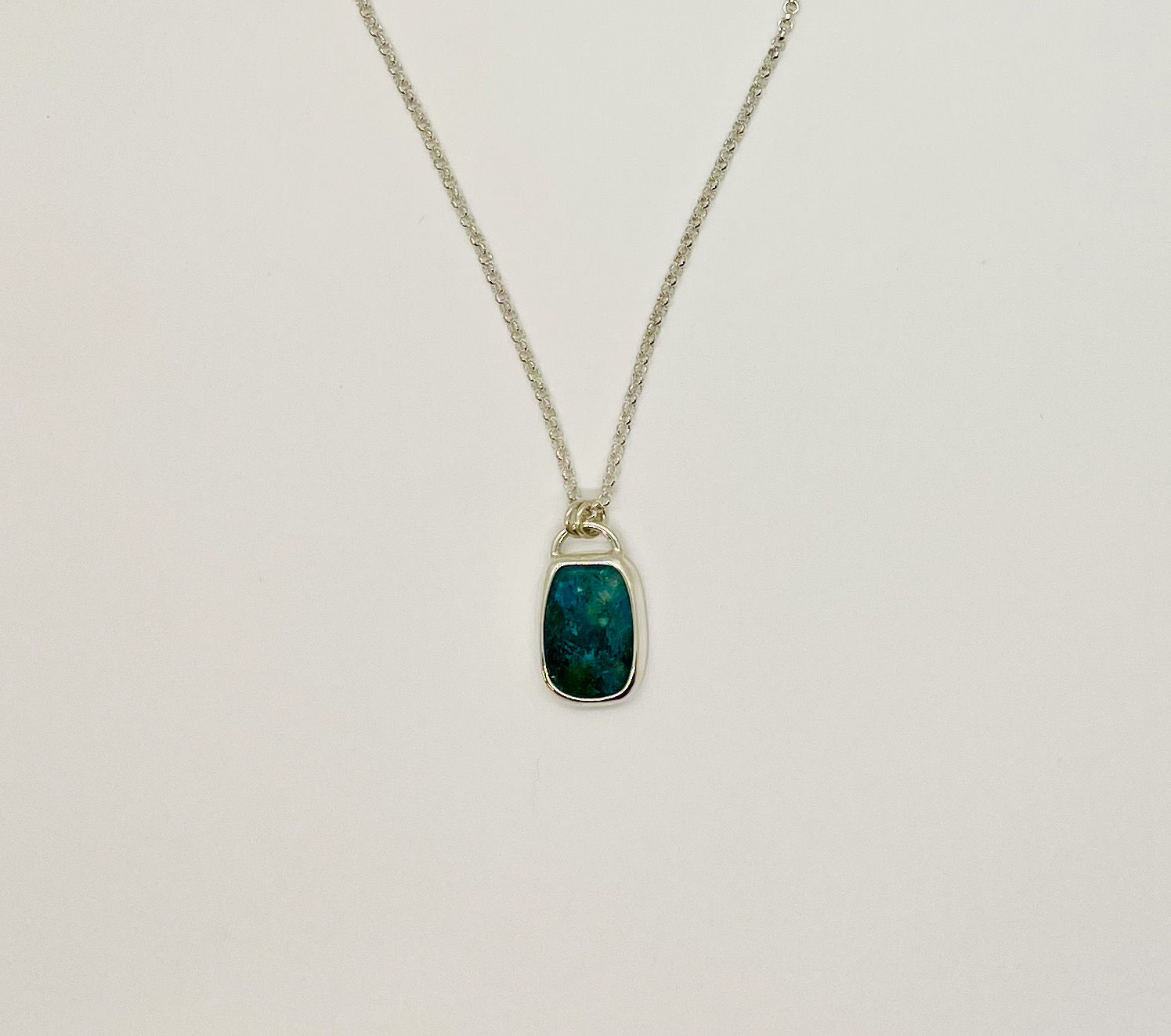 Confetti Chrysocolla Pendant
