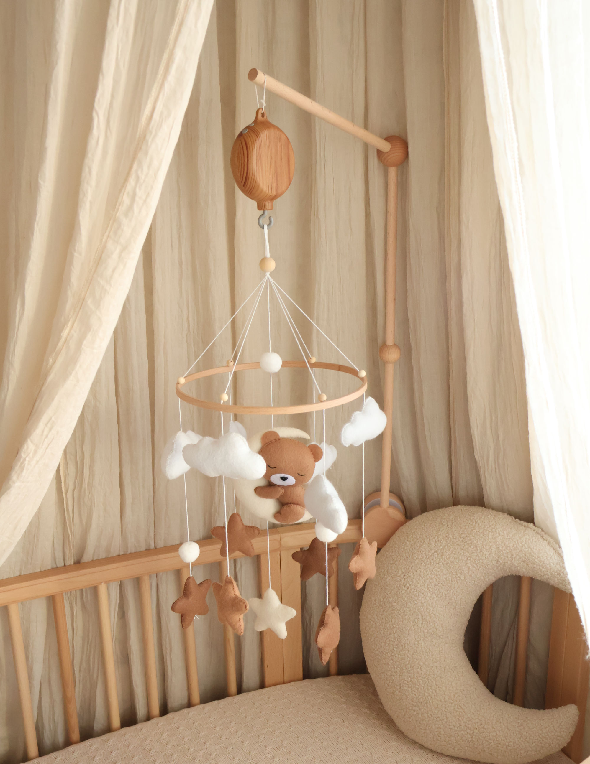 Complete Babymobiel Set - Teddy Bruin