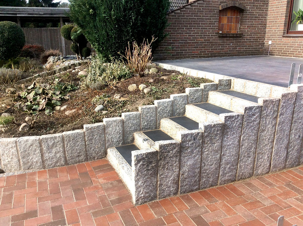 Granitsteinaufgang