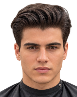 slick men haircut