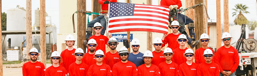 American Lineman College students group photo