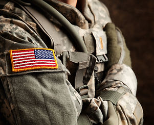 Soldato dell'esercito americano a Univer