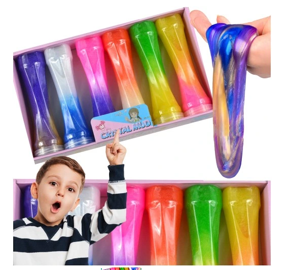 SLIME GLUT ZESTAW 6 SZT DUŻY