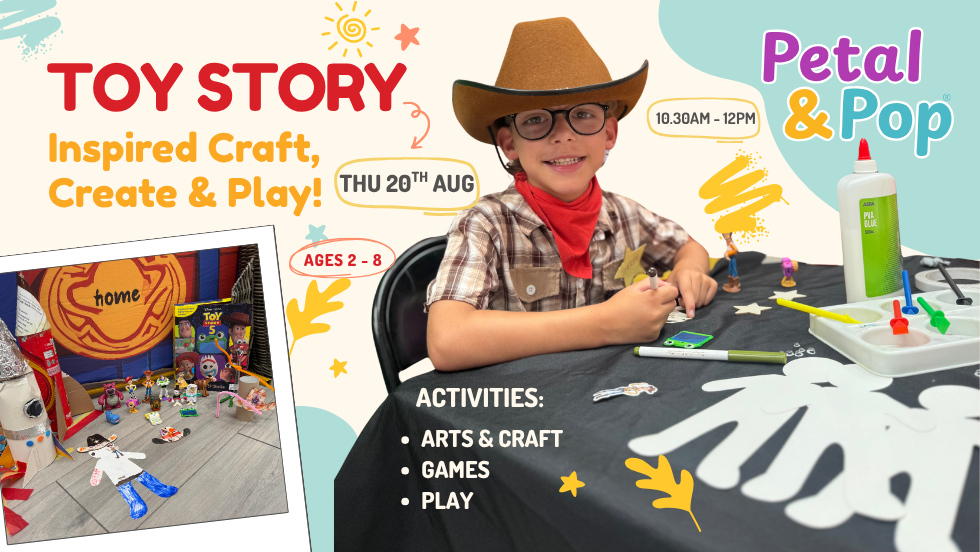 Toy Story Inspired Play, Craft & Create Workshop