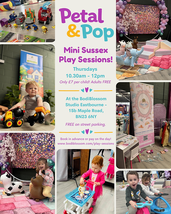 Play Sessions! Monday & Thursdays 10am - 12pm Only £5 per child!-2.png
