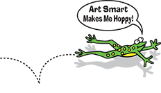 cartoon frog hopping artsmart art kids children classes near me owl charcoal pastel drawing painting clay sculpture