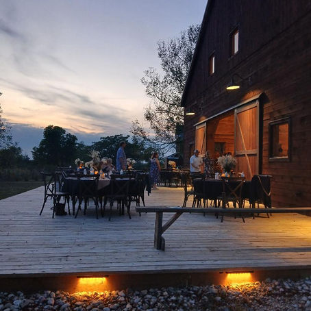 Rotherwood barn deck