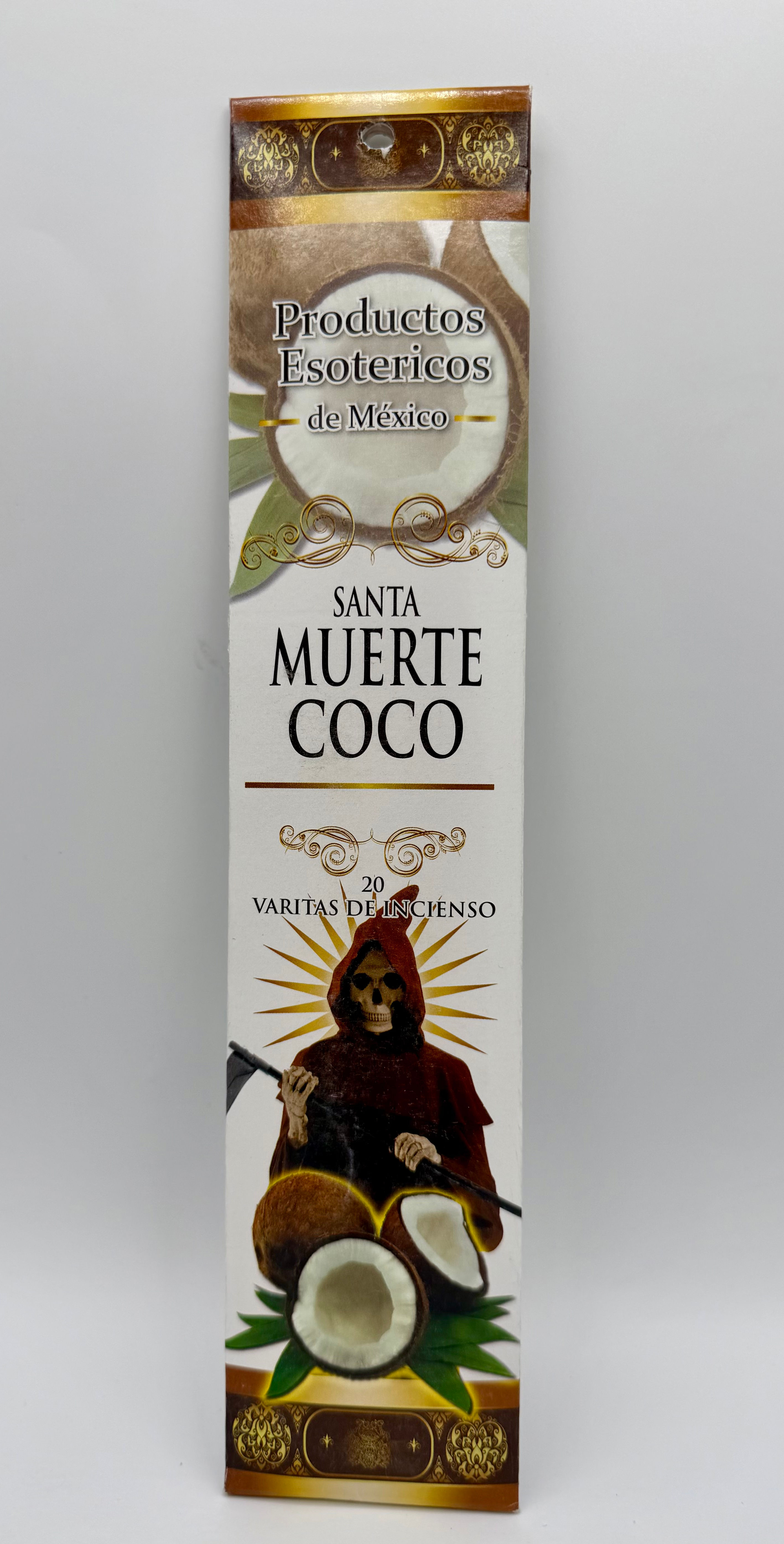 Inciensos de varita: Santa muerte Coco