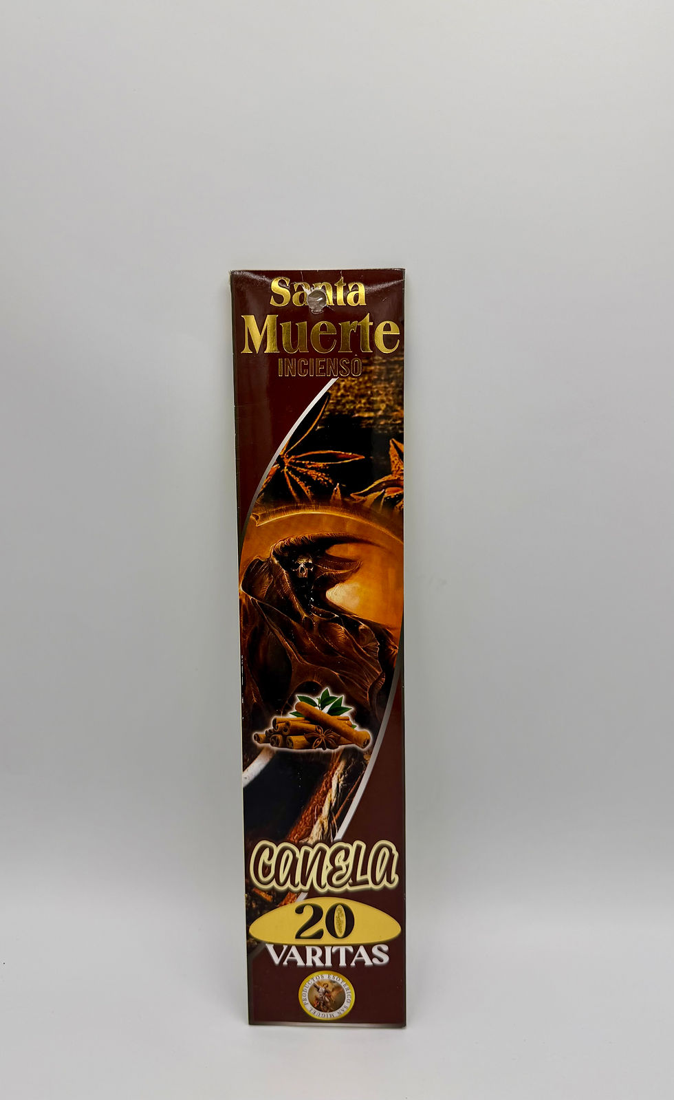 Thumbnail: Inciensos de Varita: Santa Muerte Canela 
