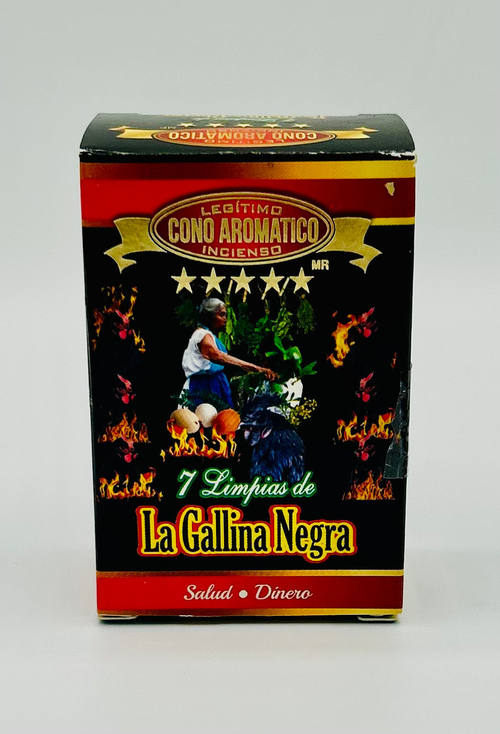 Incienso De Cono Gallina Negra / Inciense Cone Black Hen