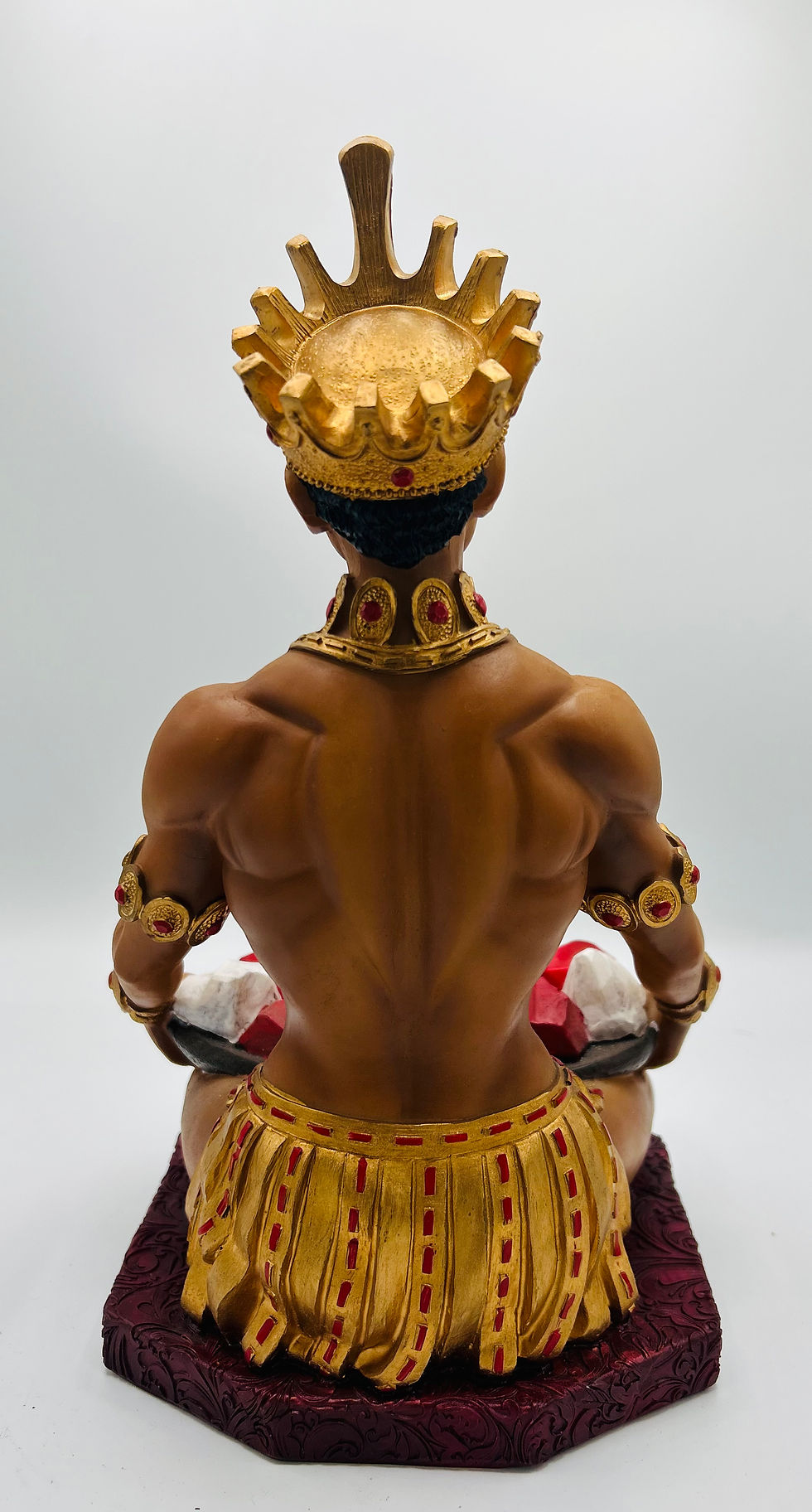 Thumbnail: Statue: Orisha Chango Macho 13”