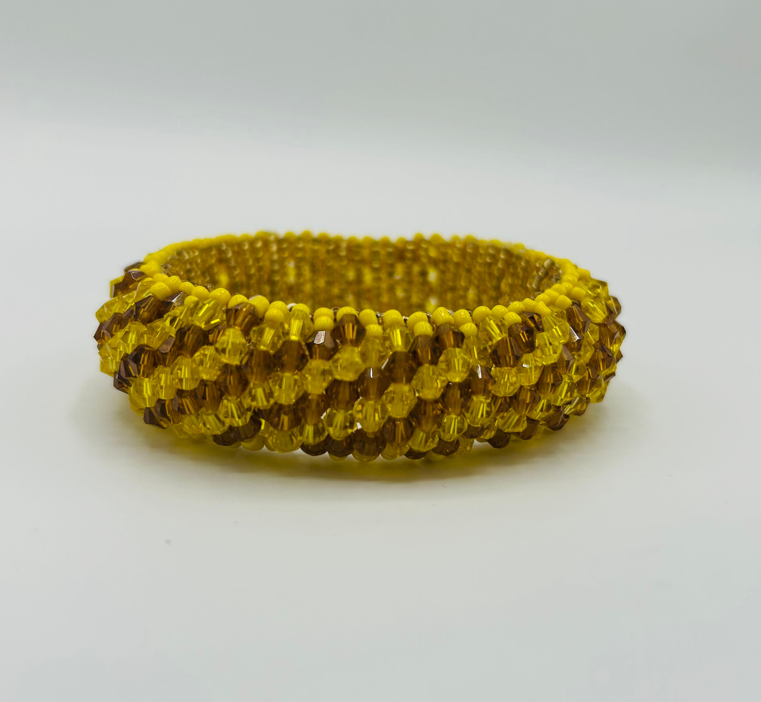 Elastic Ilde Bracelete Grueso :  Oshun  
