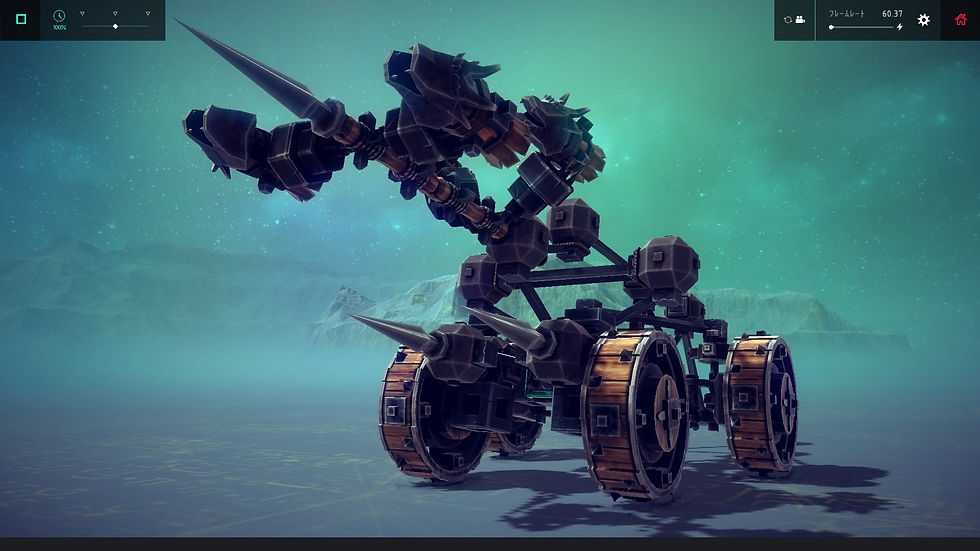 Besiege オリジナル兵器(車両編)