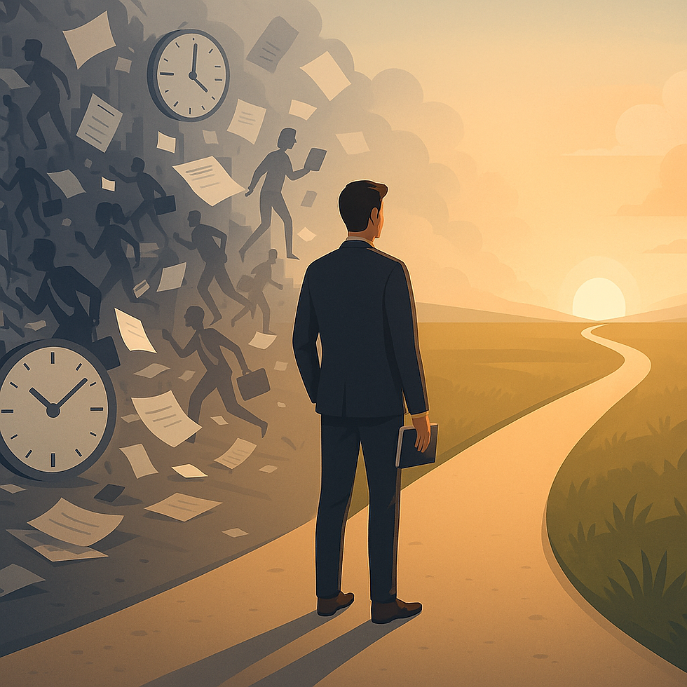 ¿Estás avanzando o solo estás ocupado?